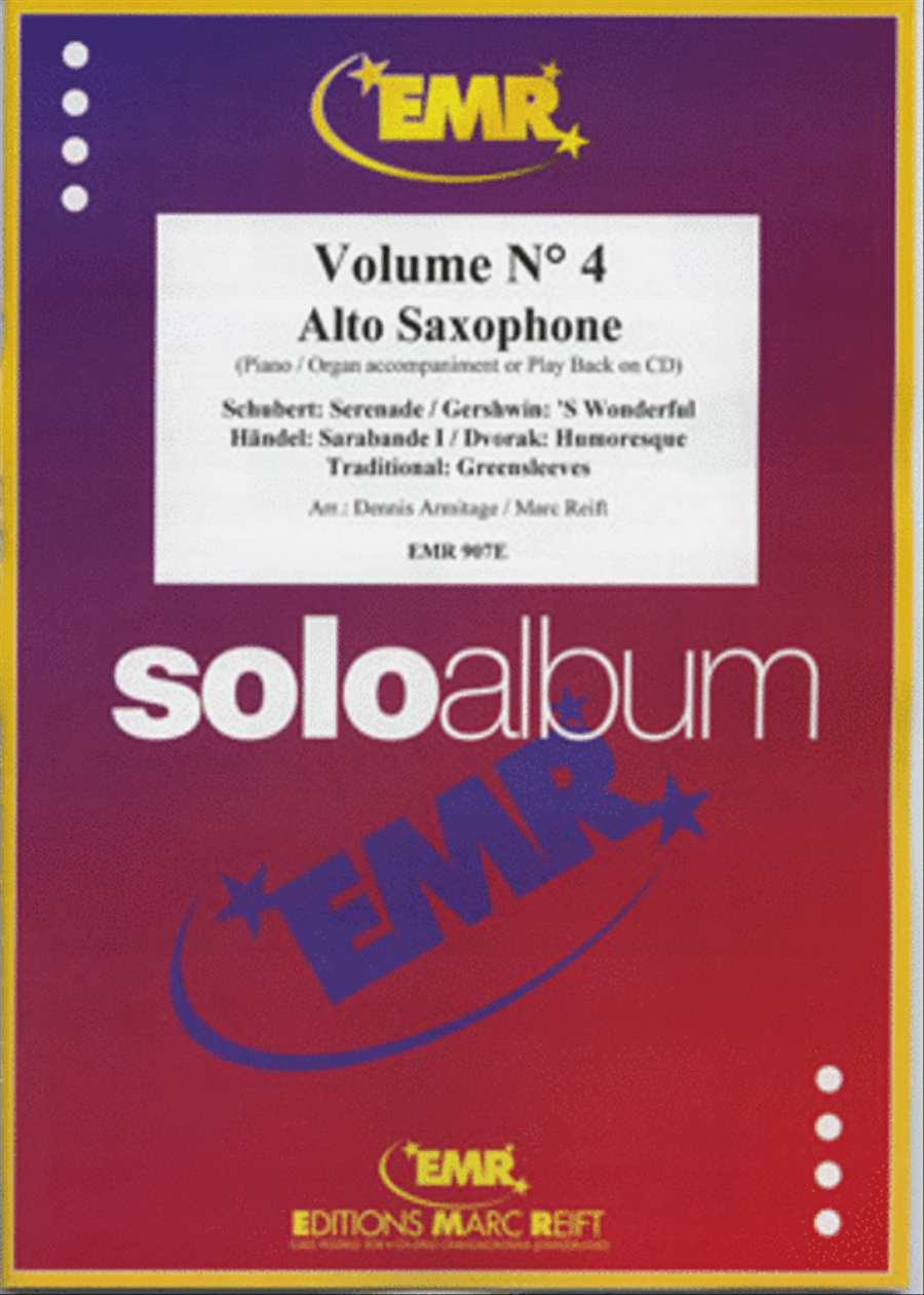 Solo Album Volume 04 Clarinet Solo scores gallery preview page 1