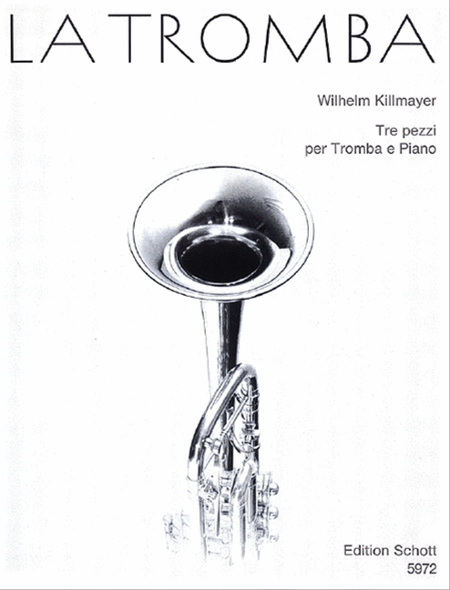 Pieces 3 Trp/pf (1968) Trumpet Solo scores gallery preview page 1