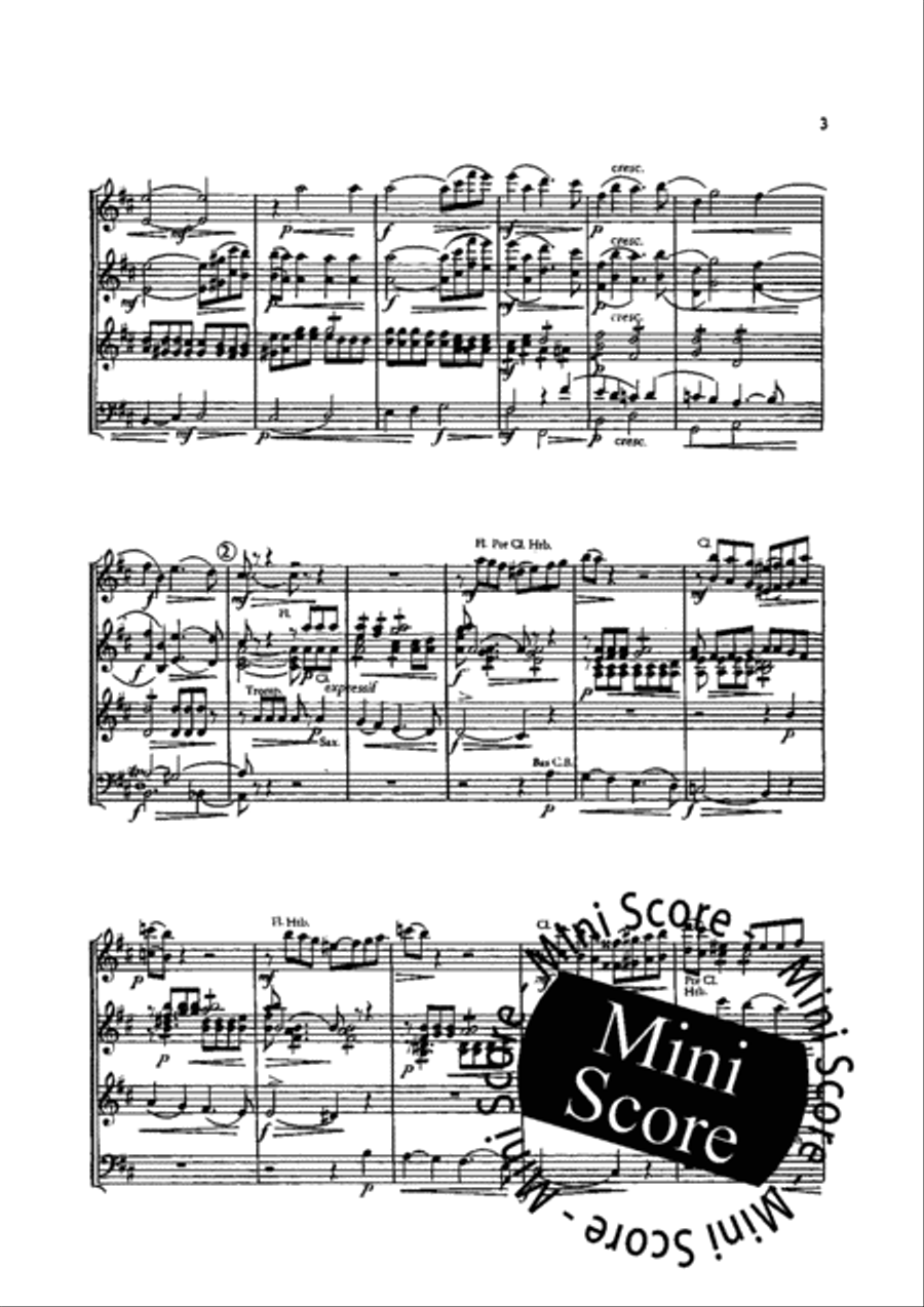 Ouverture Solennelle Concert Band scores gallery preview page 5