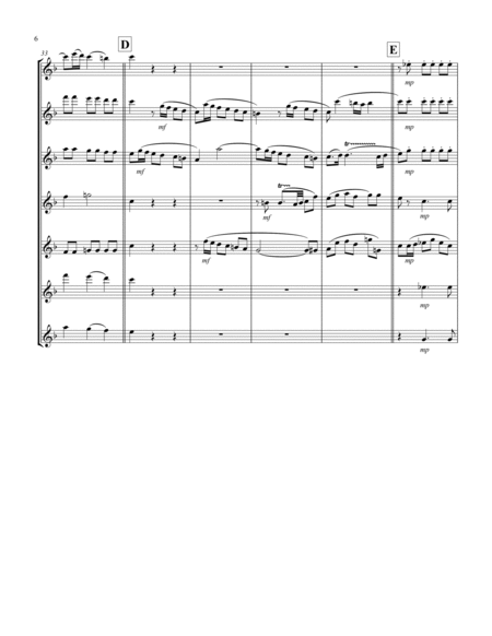 Recordare (from "Requiem") (F) (Flute Septet)