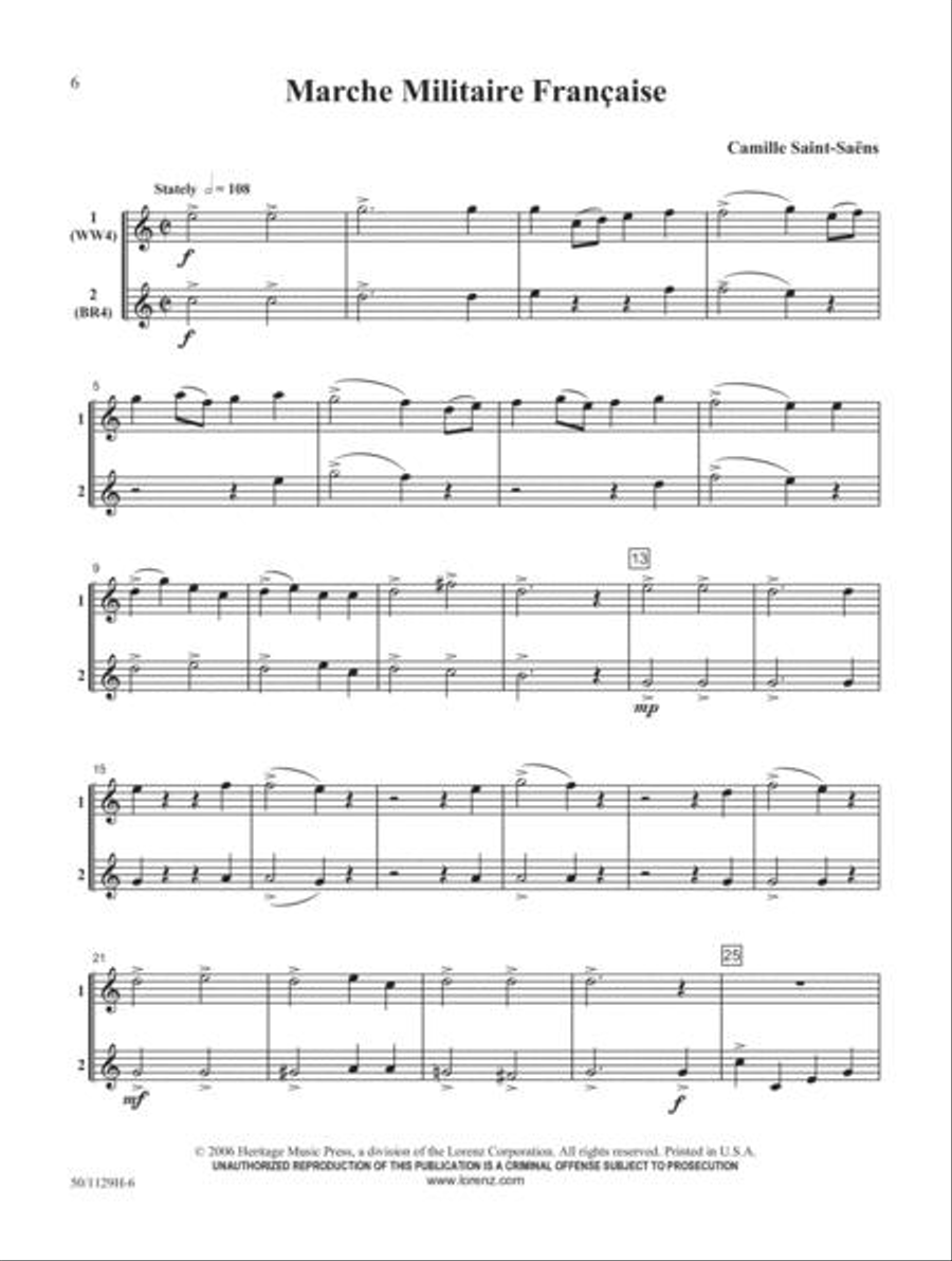 Concert Ensembles for Everyone - Tenor Sax (WW 4 and BR4)
