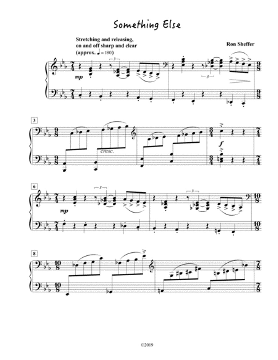 Something Else Piano Solo scores gallery preview page 2