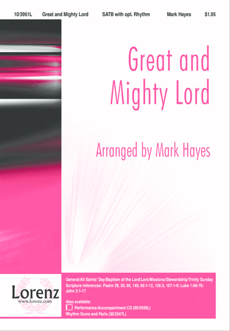 Great and Mighty Lord Great and Mighty Lord 4-Part scores gallery preview page 1