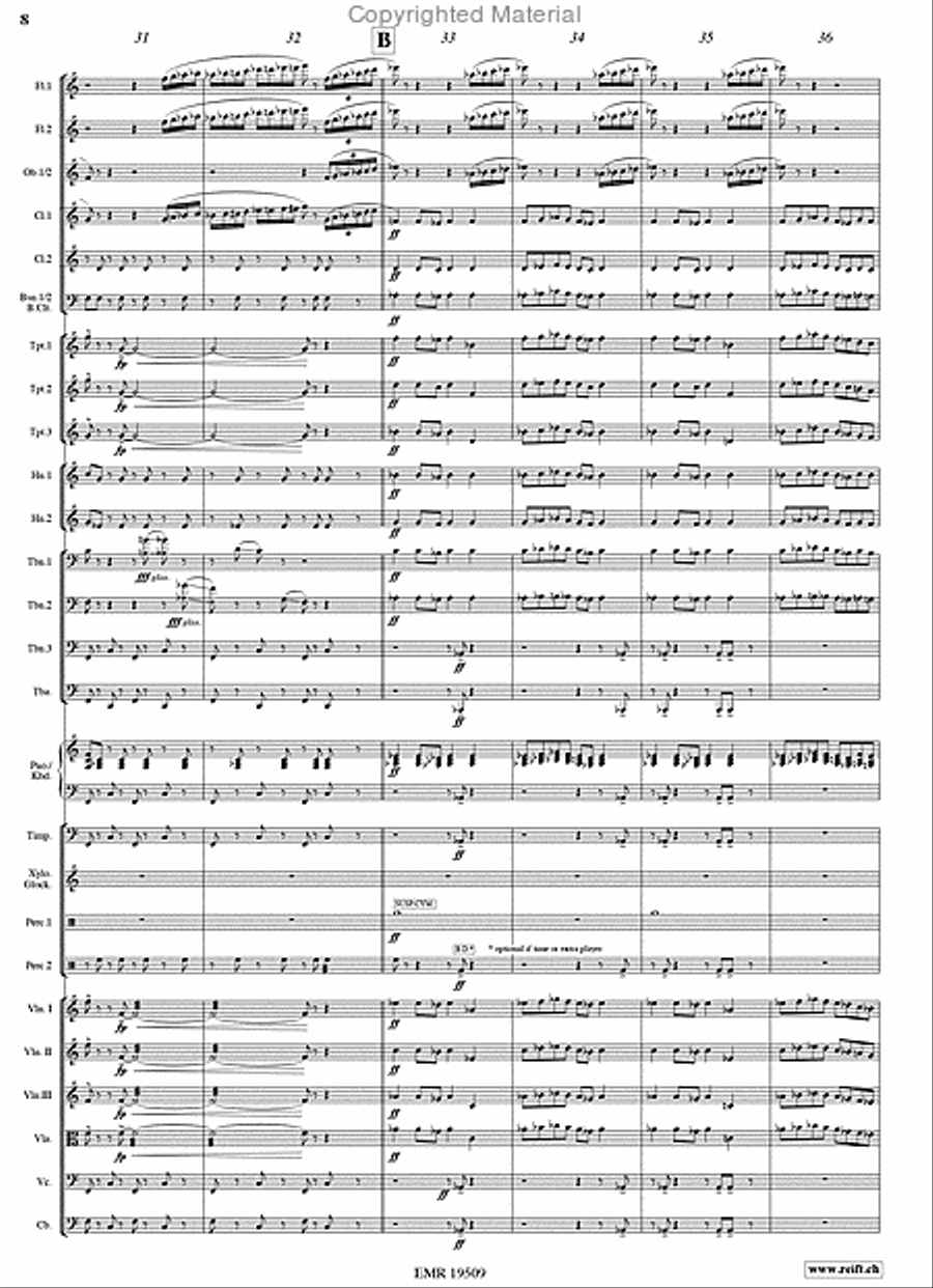 Taras Bulba Orchestra scores gallery preview page 8