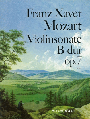 Book cover for Sonate Bb major op. 7