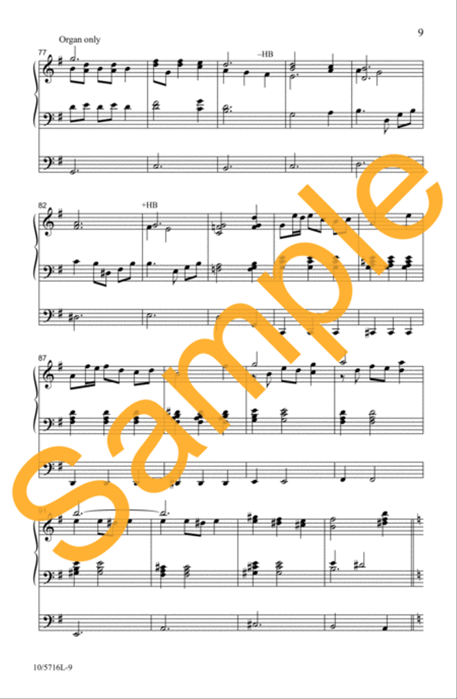 Sing Joy to the World 4-Part scores gallery preview page 8