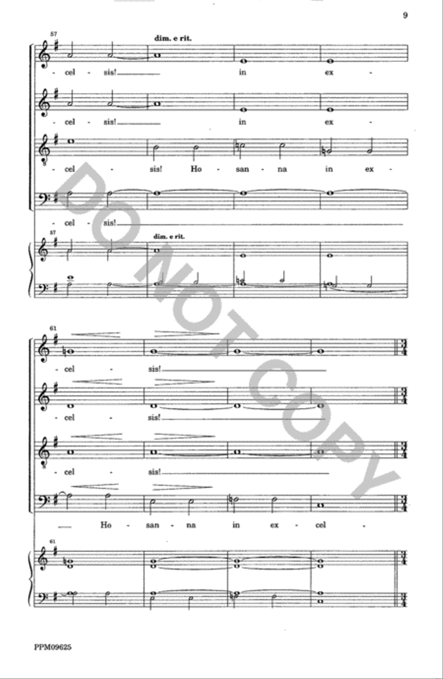 A Christmas Garland--SATB Divisi scores gallery preview page 10