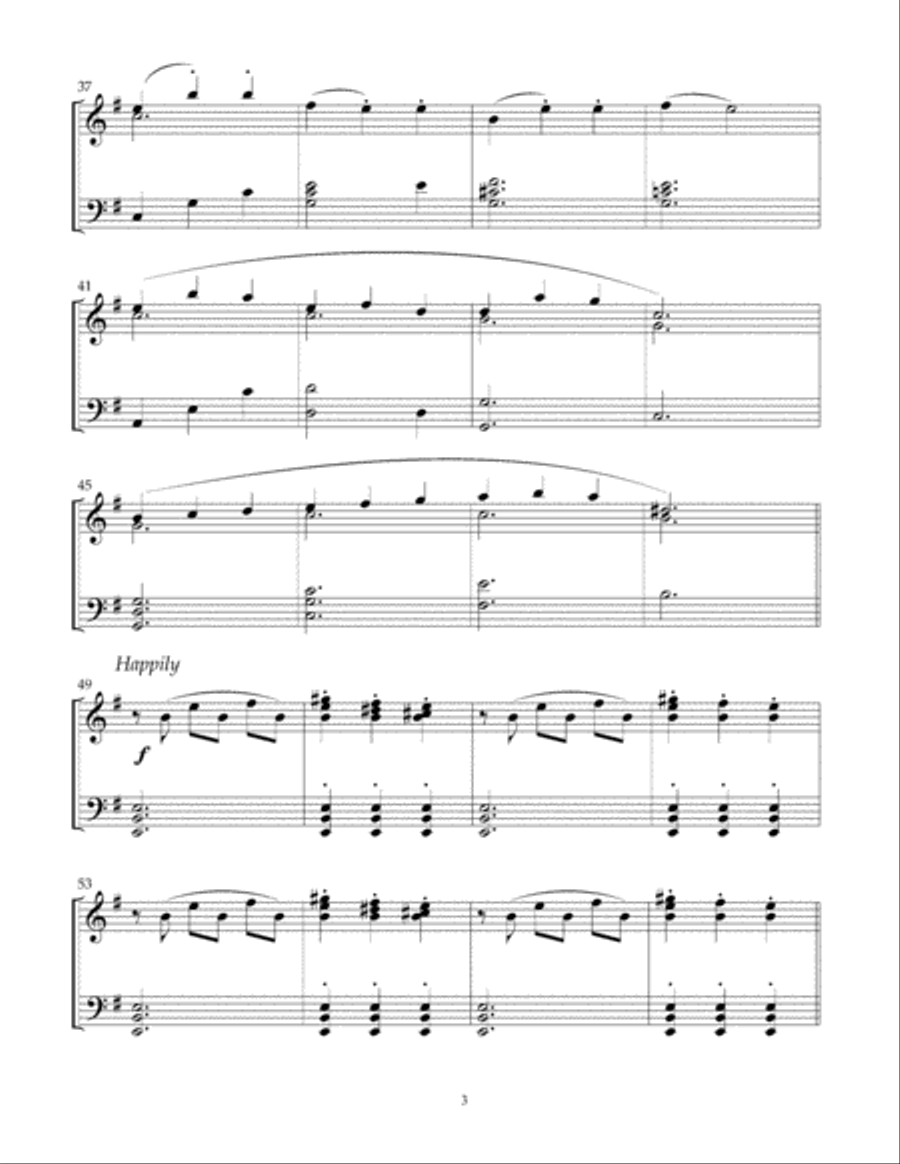 My Favorite Things Piano Solo scores gallery preview page 3