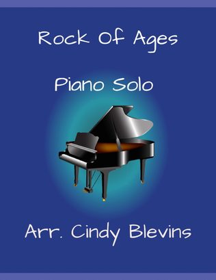 Book cover for Rock of Ages, for Piano Solo