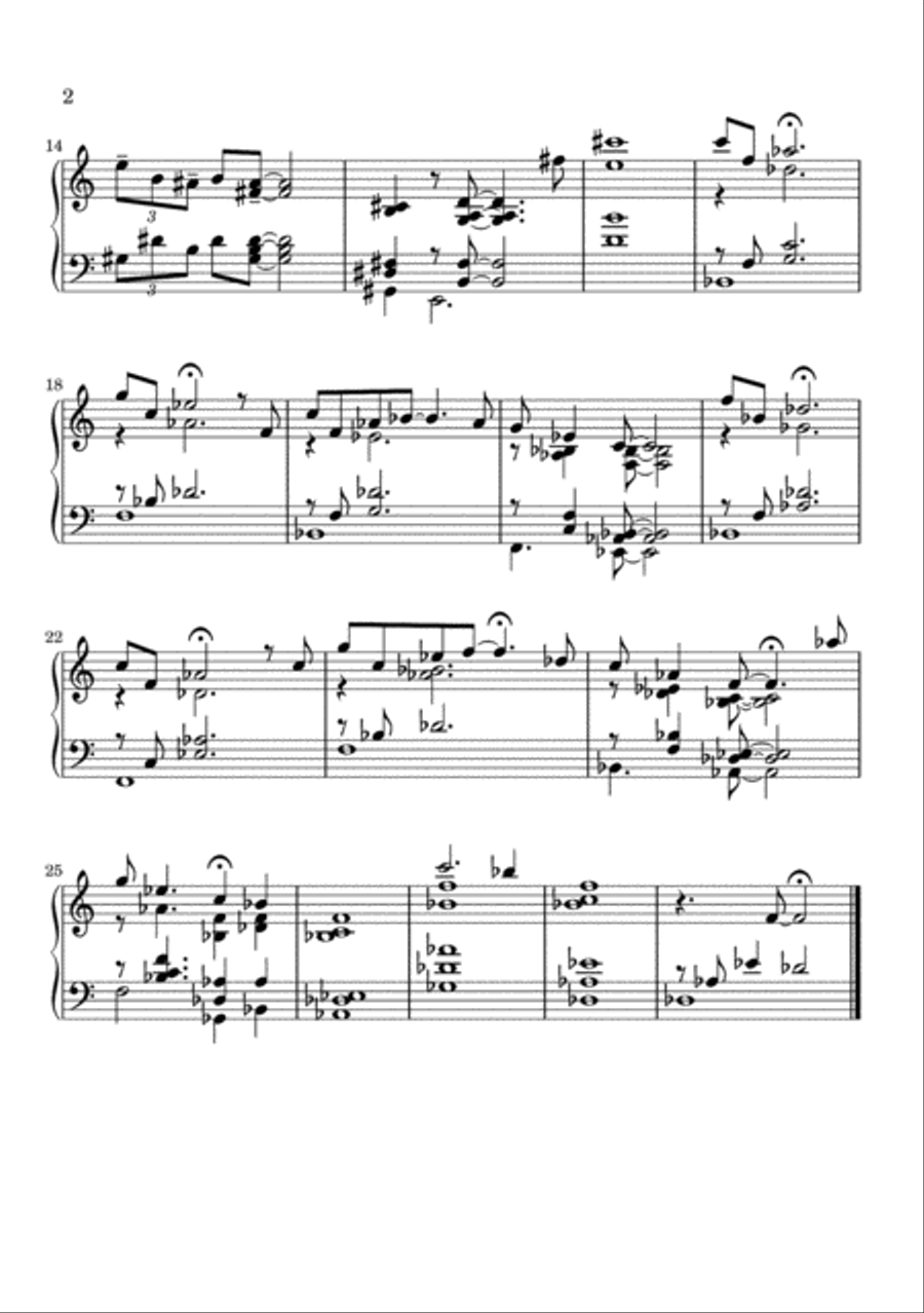 Whisperings of Nature (Part 1) Piano Solo scores gallery preview page 6
