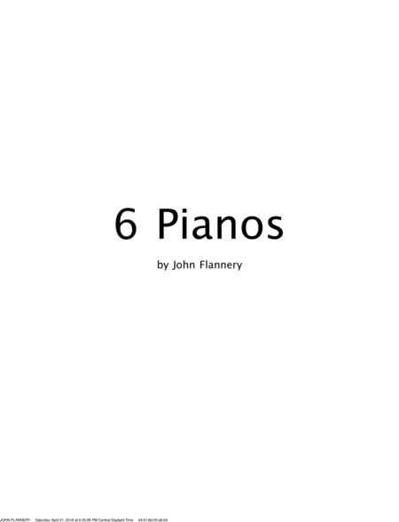 6 Pianos image number null