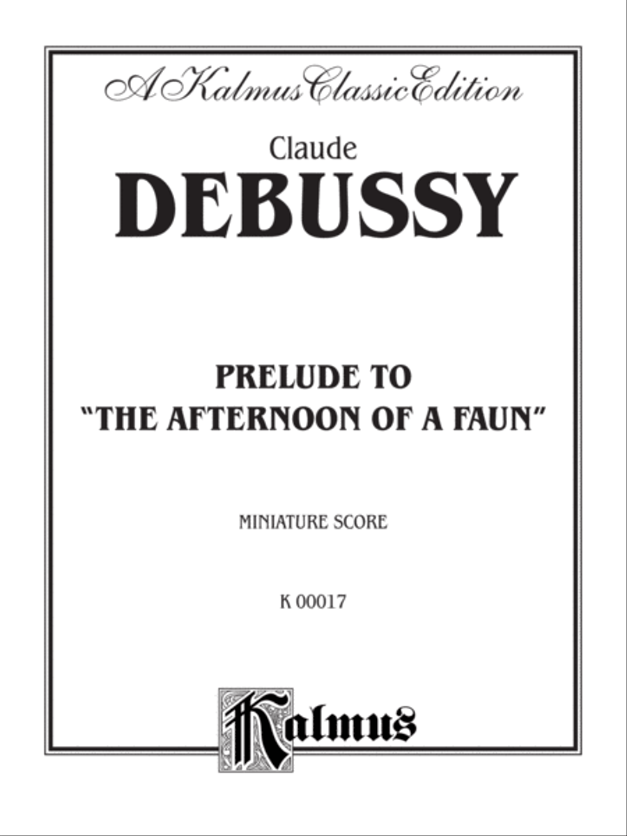The Afternoon of a Faun -- Prelude Full Orchestra scores gallery preview page 2