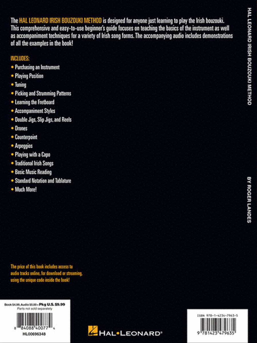 Hal Leonard Irish Bouzouki Method image number null