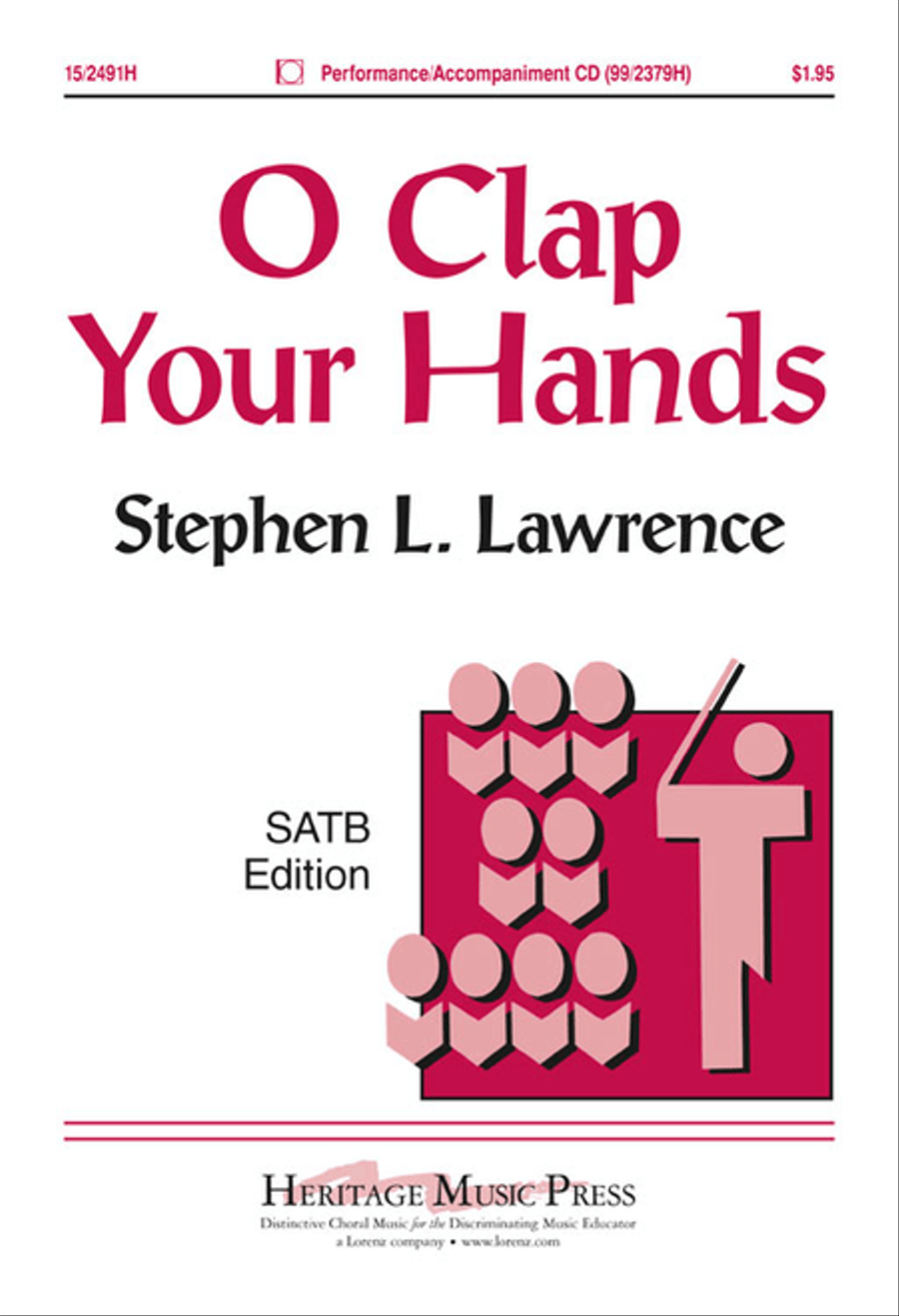 O Clap Your Hands 4-Part scores gallery preview page 1
