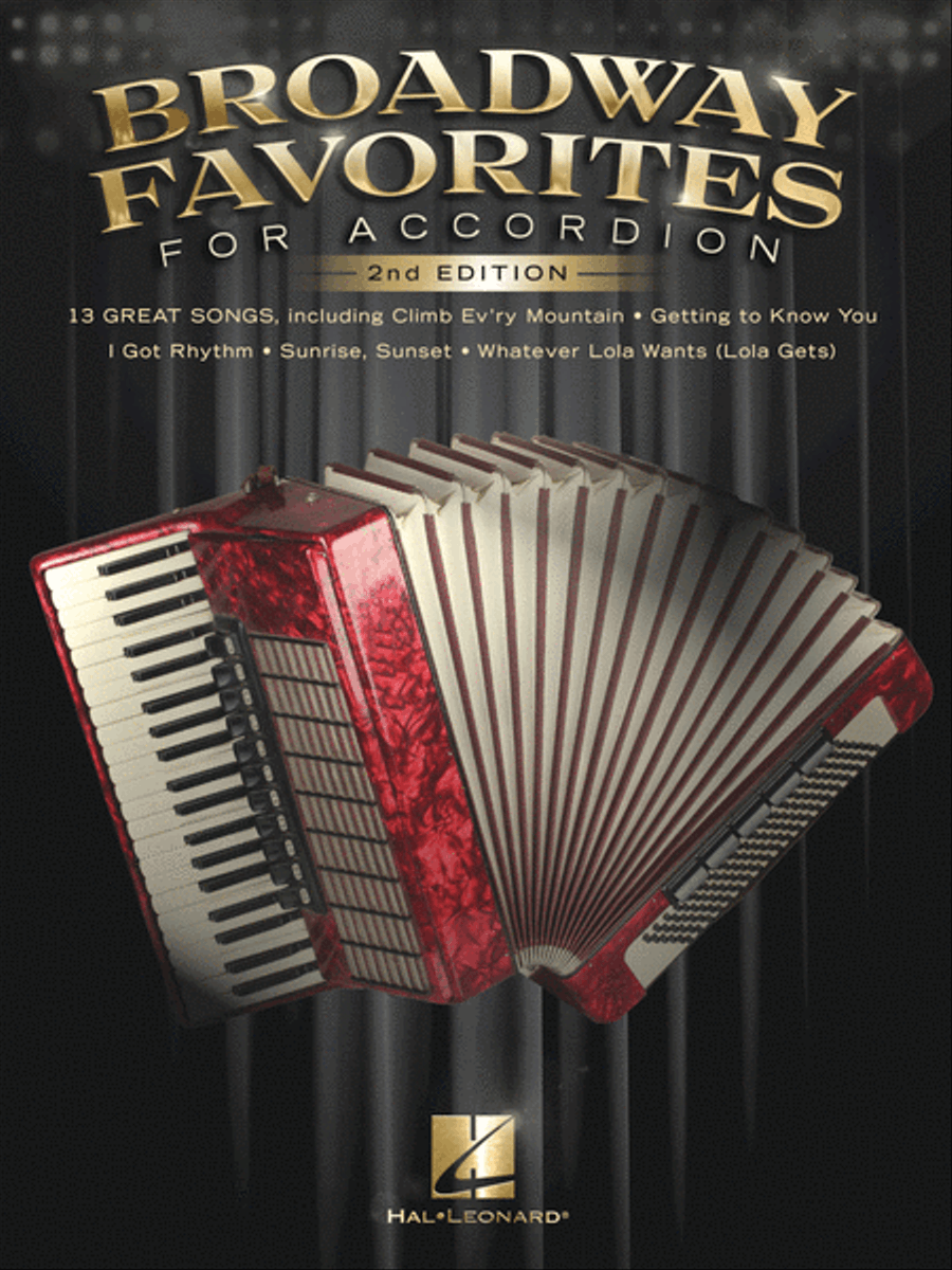 Broadway Favorites for Accordion - 2nd Edition Accordion scores gallery preview page 1
