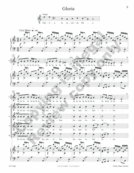 Celtic Mass (Choral Score)