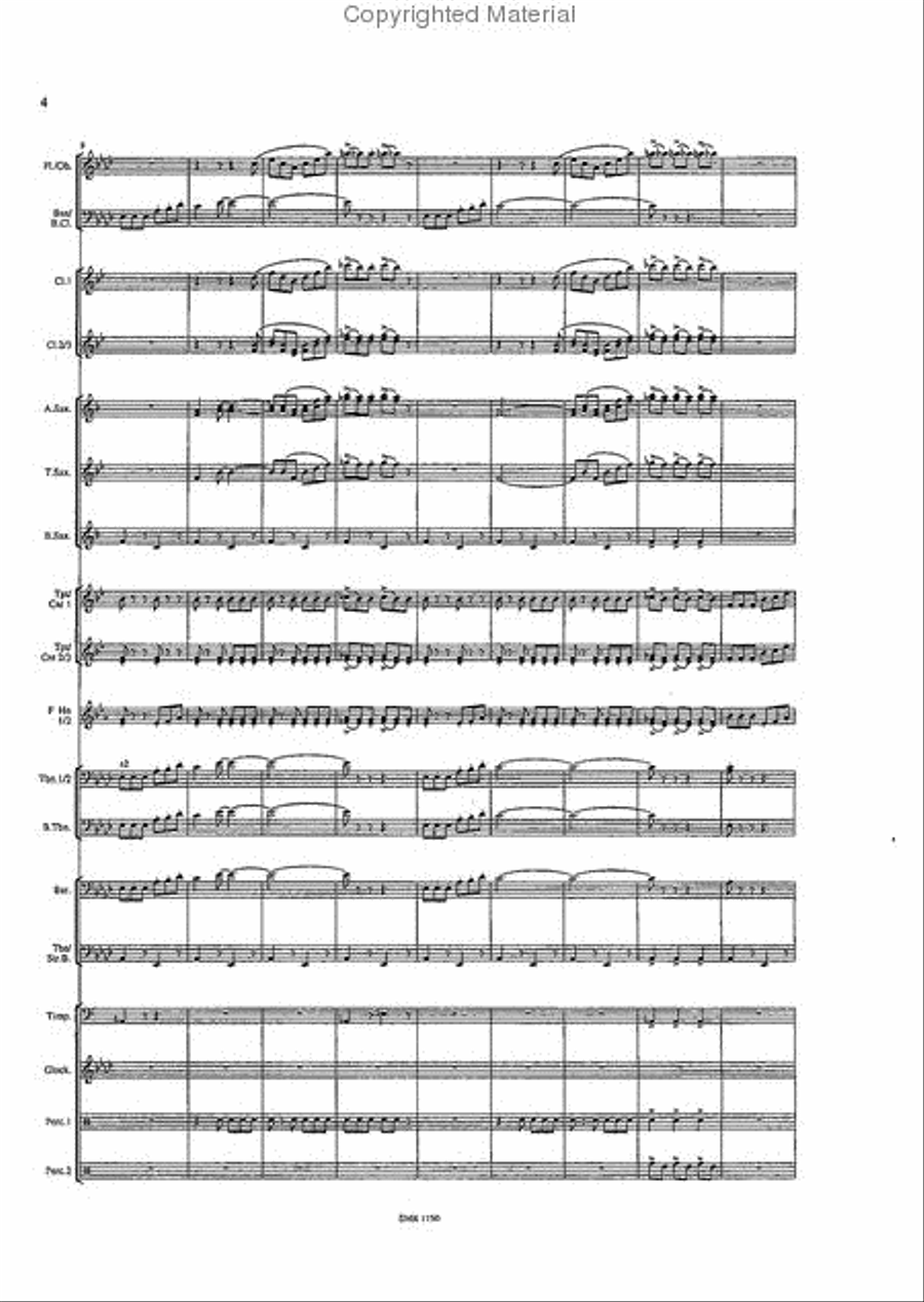 633 Squadron Concert Band scores gallery preview page 4