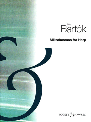 Book cover for Mikrokosmos for Harp
