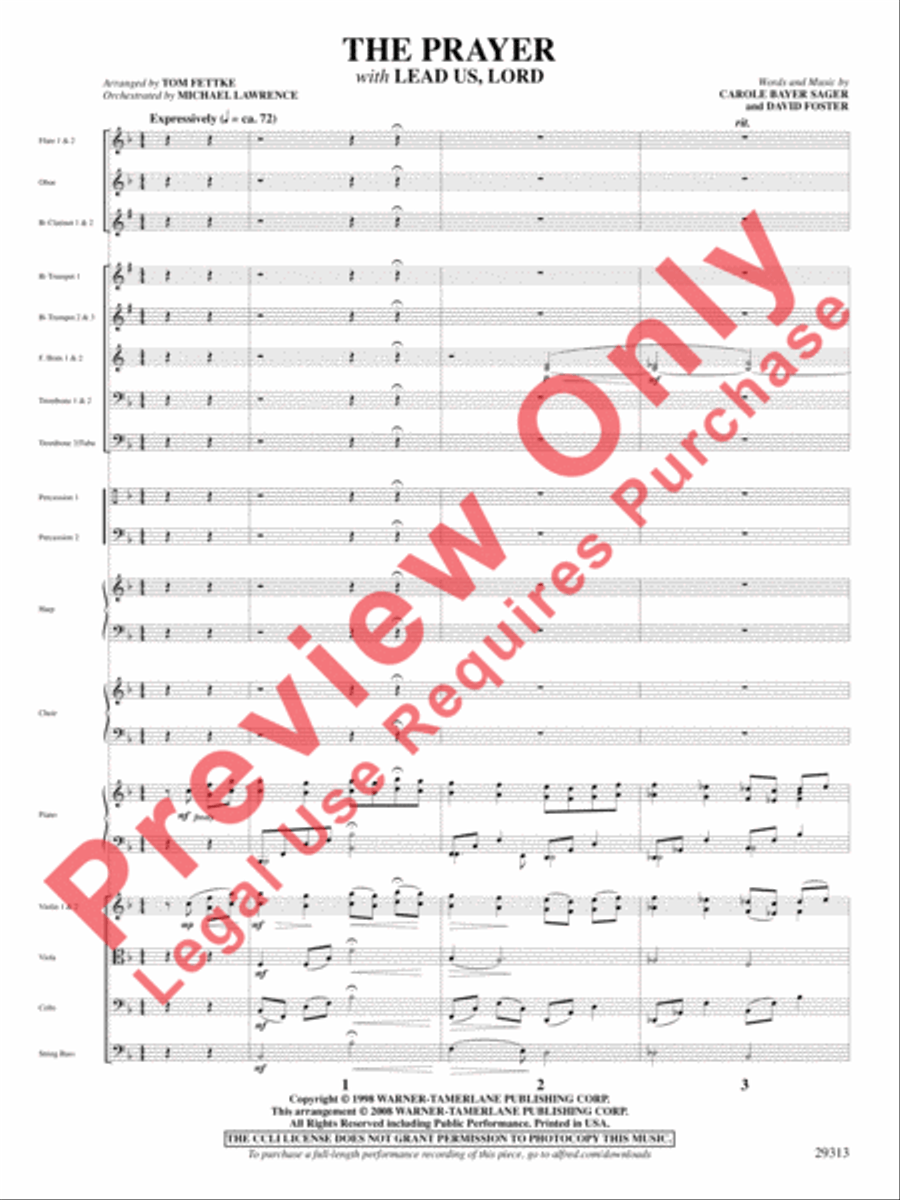 The Prayer Choir scores gallery preview page 2