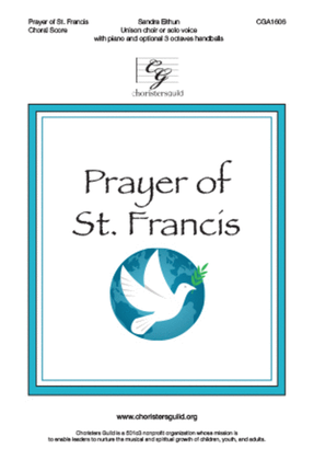 Book cover for Prayer of St. Francis - Choral Score