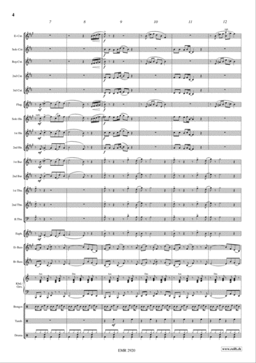 Alexandrie, Alexandra Alexandrie, Alexandra Brass Band scores gallery preview page 5
