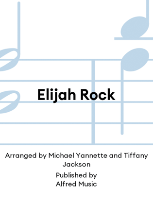 Book cover for Elijah Rock
