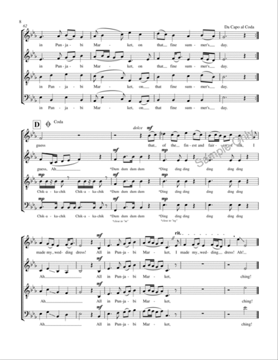 Punjabi Market Punjabi Market 4-Part scores gallery preview page 8