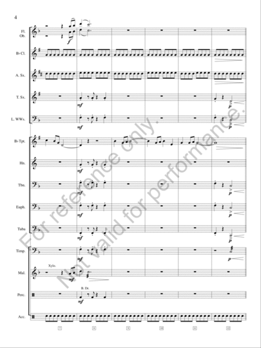 Iditarod Iditarod Concert Band scores gallery preview page 5