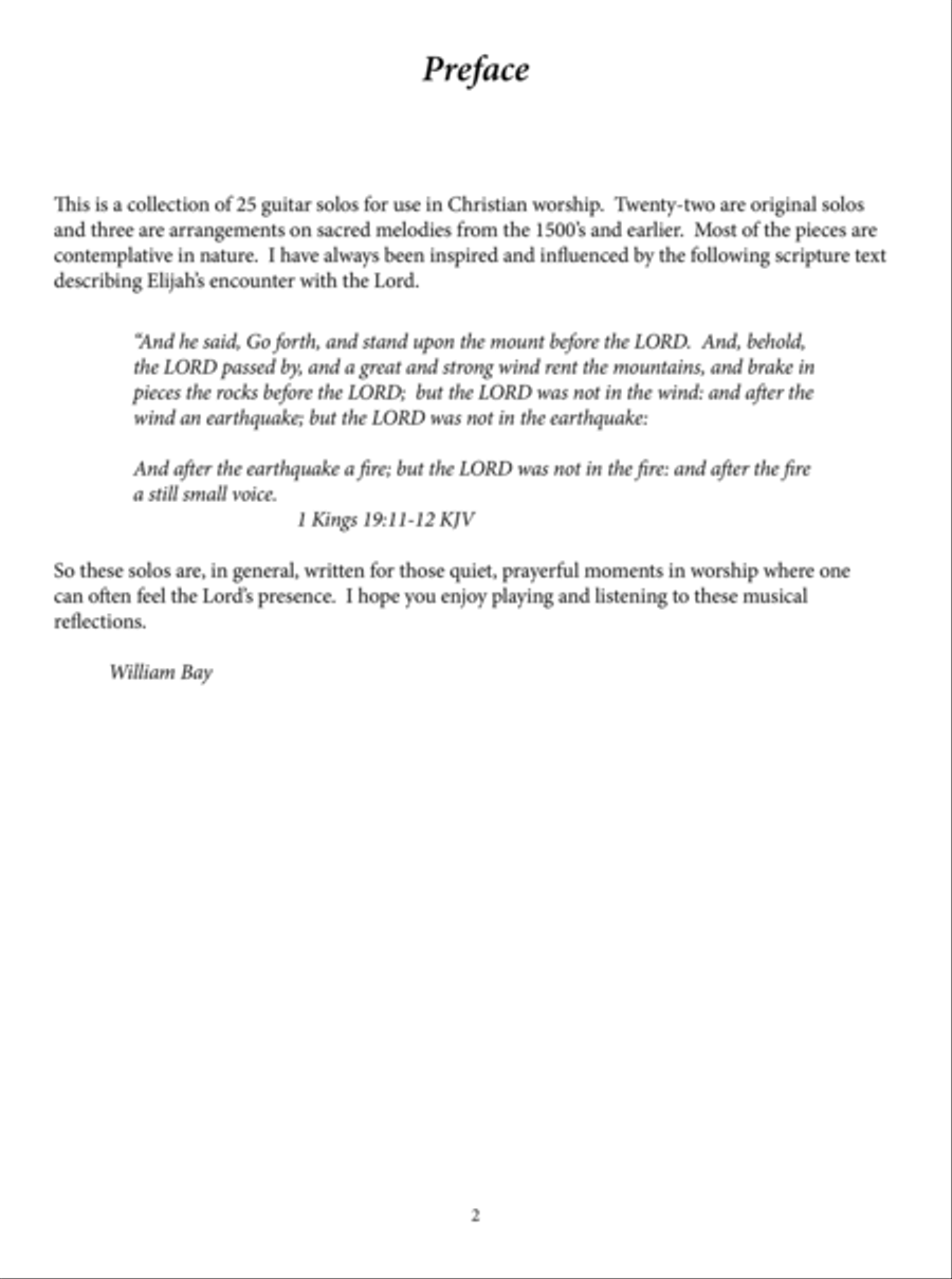 Solo Guitar in Worship Solo Guitar in Worship Acoustic Guitar scores gallery preview page 3