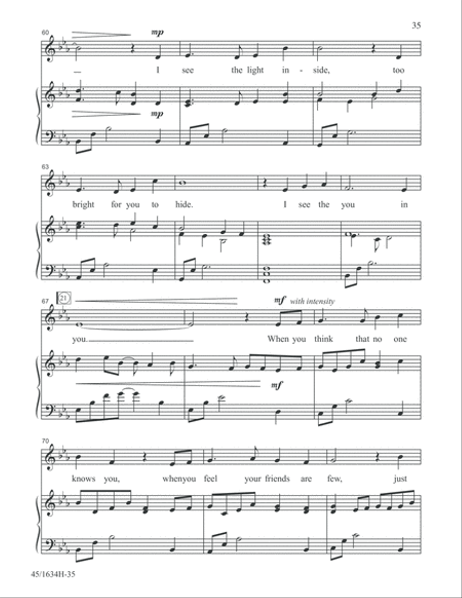 Together Together Unison Choir scores gallery preview page 35