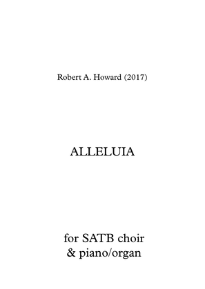 Book cover for Alleluia (SATB version)