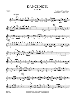 Dance Noel (Il Est Ne) - Violin 1