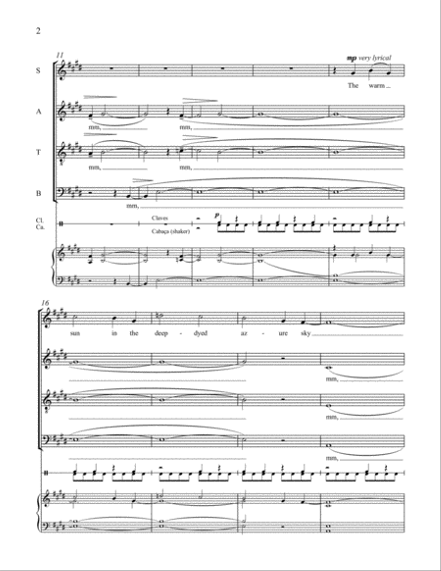Here We Can Dream (Choral Score) Divisi scores gallery preview page 3