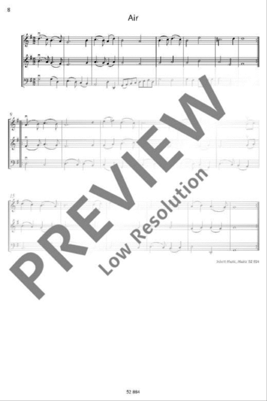 Suite G major Cello scores gallery preview page 8
