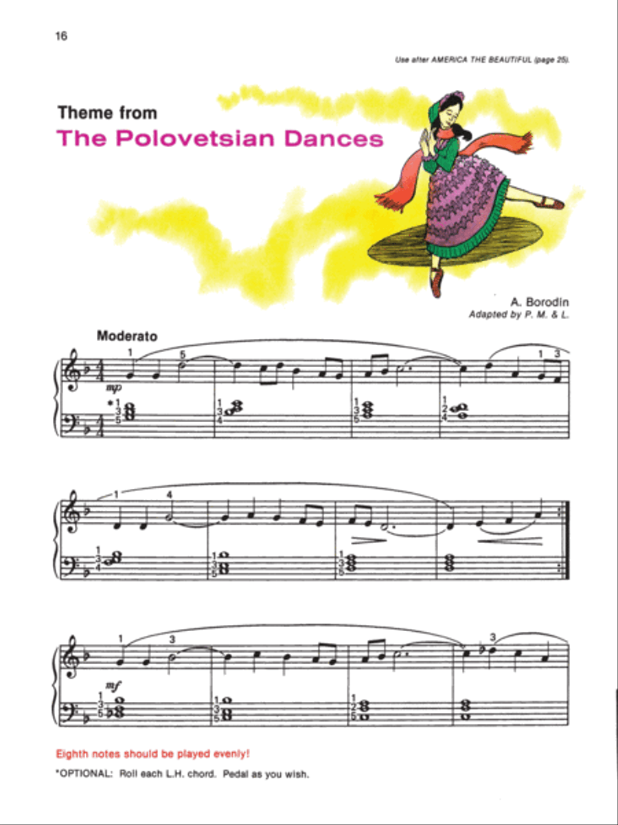 Alfred's Basic Piano Course Recital Book, Level 4 Piano Method scores gallery preview page 4