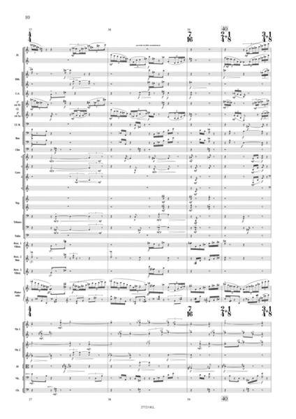 Aura by Philippe Hurel Orchestra - Sheet Music