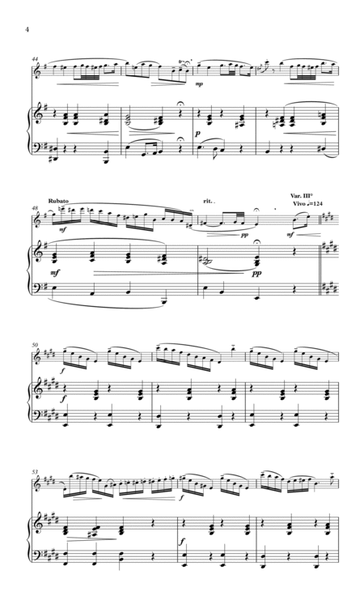 Chopin The Rossini Variations for flute & piano image number null