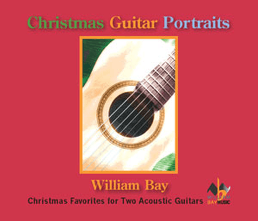 Christmas Guitar Portraits: Christmas Favorites for Two Acoustic Guitars CD scores gallery preview page 1