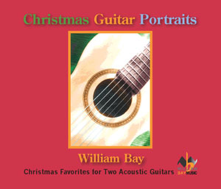 Book cover for Christmas Guitar Portraits: Christmas Favorites for Two Acoustic Guitars