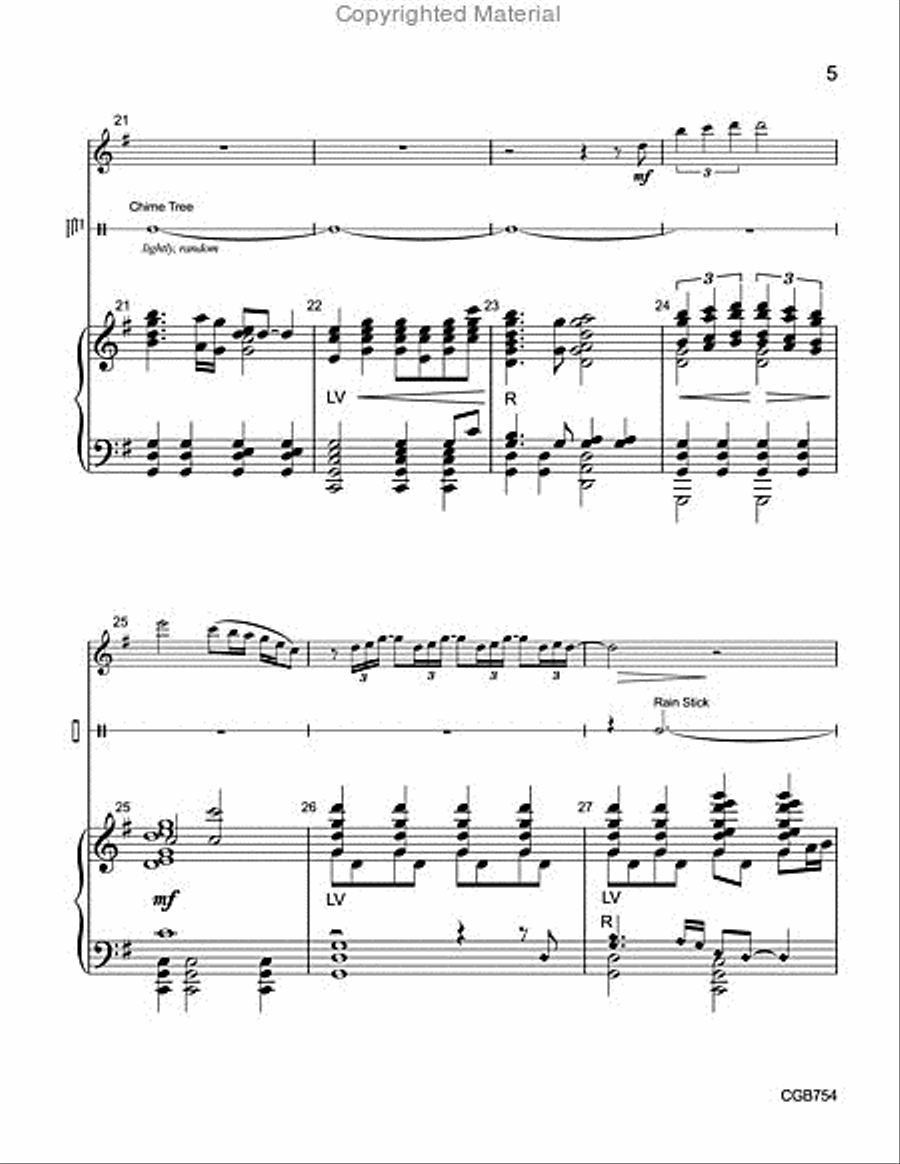 Healing Spirit Healing Spirit Handbell Choir scores gallery preview page 5