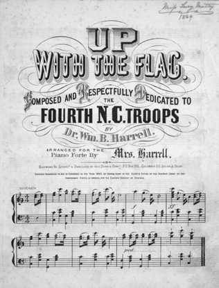 Book cover for Up With the Flag