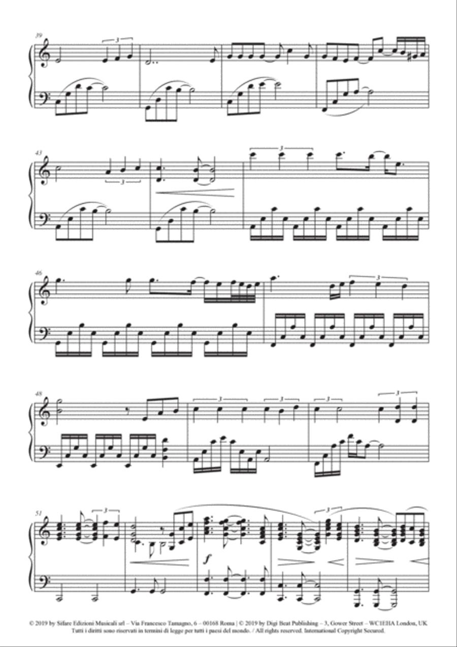 Al Claro De Luna Piano Solo scores gallery preview page 4