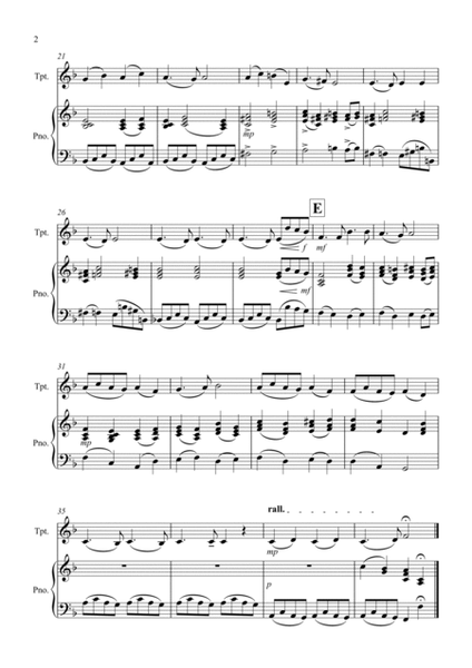 Pie Jesu (from Requiem) for Trumpet and Piano image number null
