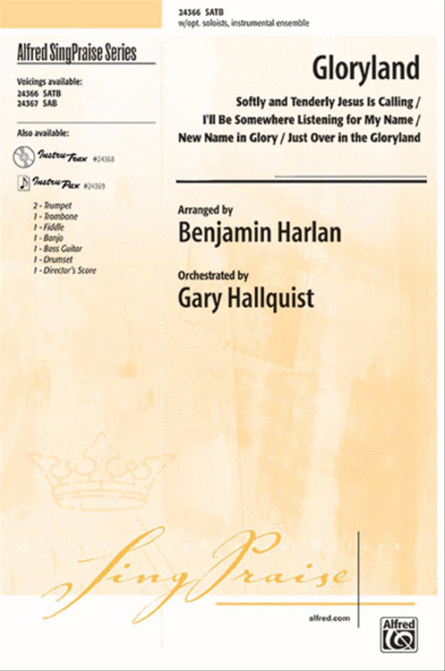 Gloryland 4-Part scores gallery preview page 1