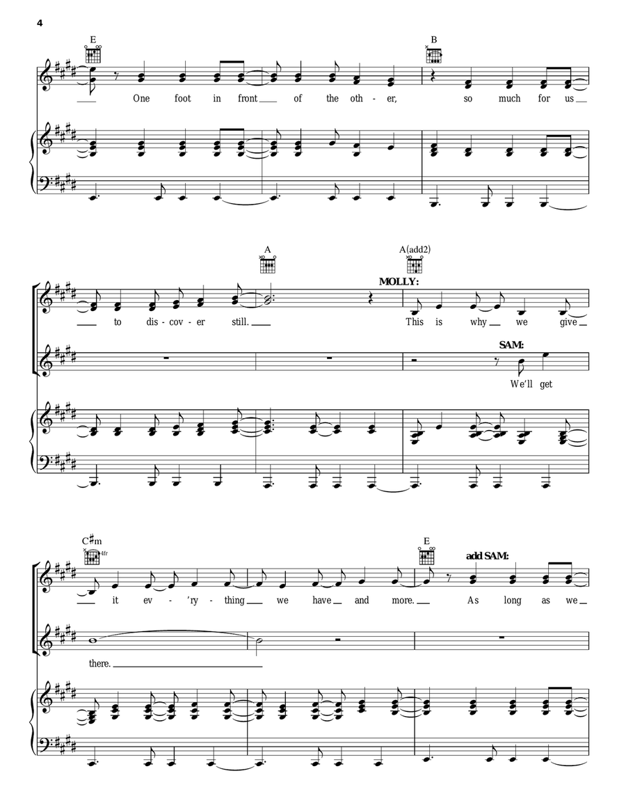 Here Right Now Guitar scores gallery preview page 4
