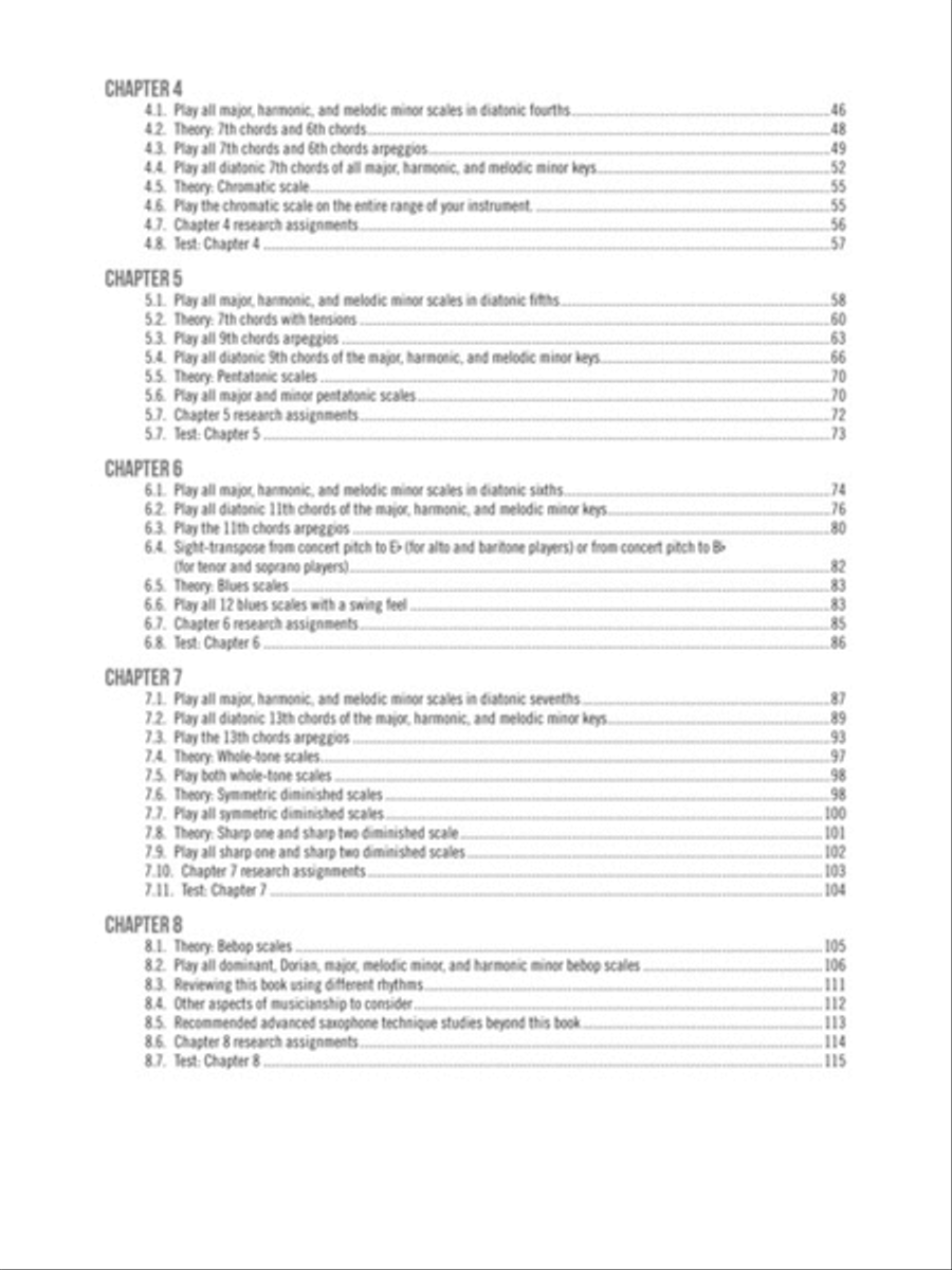 Saxophone University Saxophone Solo scores gallery preview page 3
