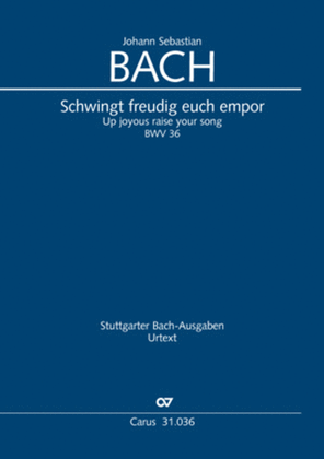 Up joyous raise your song (Schwingt freudig euch empor)