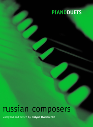 Book cover for Piano Duets: Russian Composers