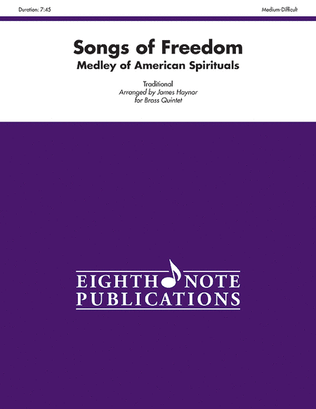 Book cover for Songs of Freedom