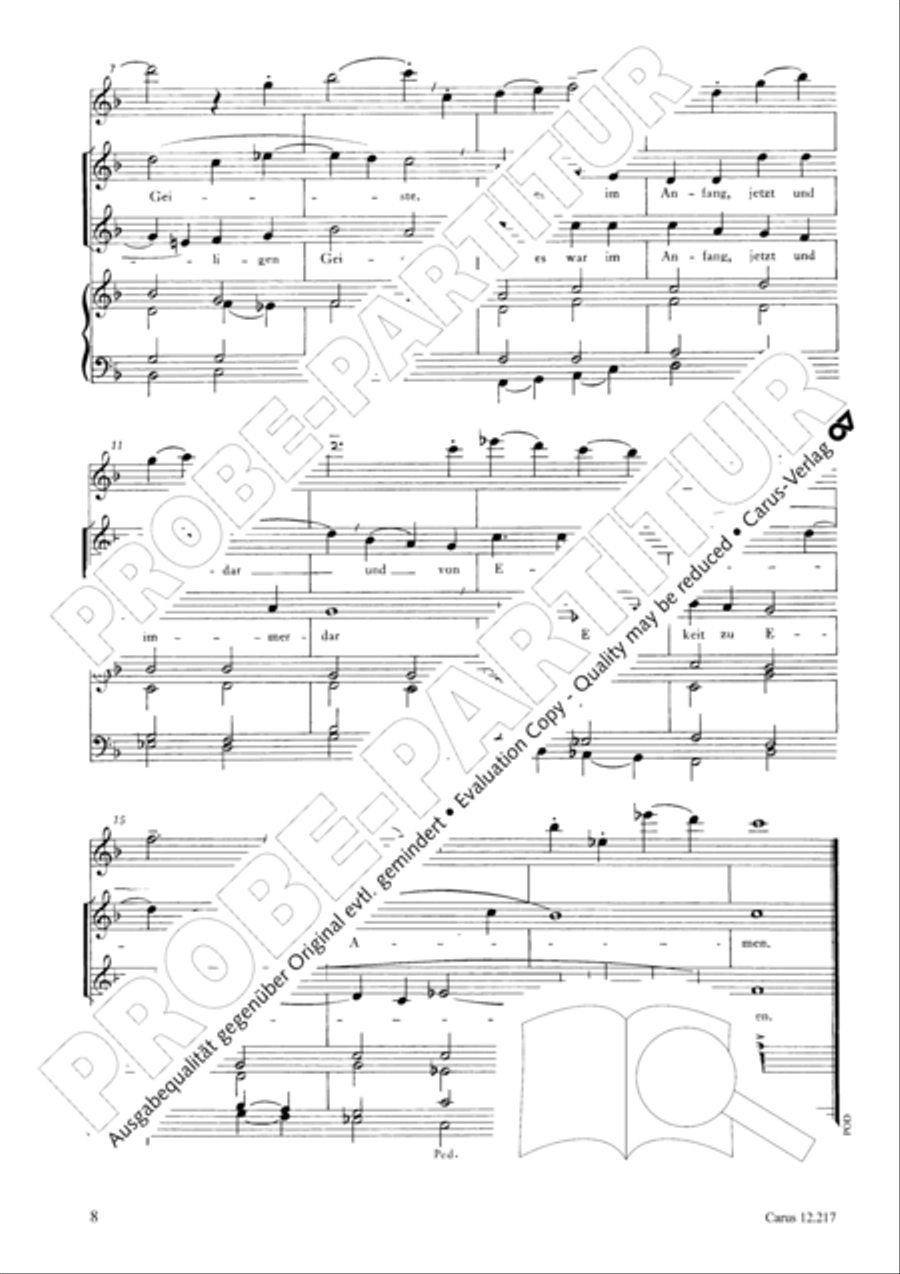 Sende dein Licht 2-Part scores gallery preview page 9